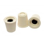 Cream Colored Knob For 1/4" D-Shaft Pots